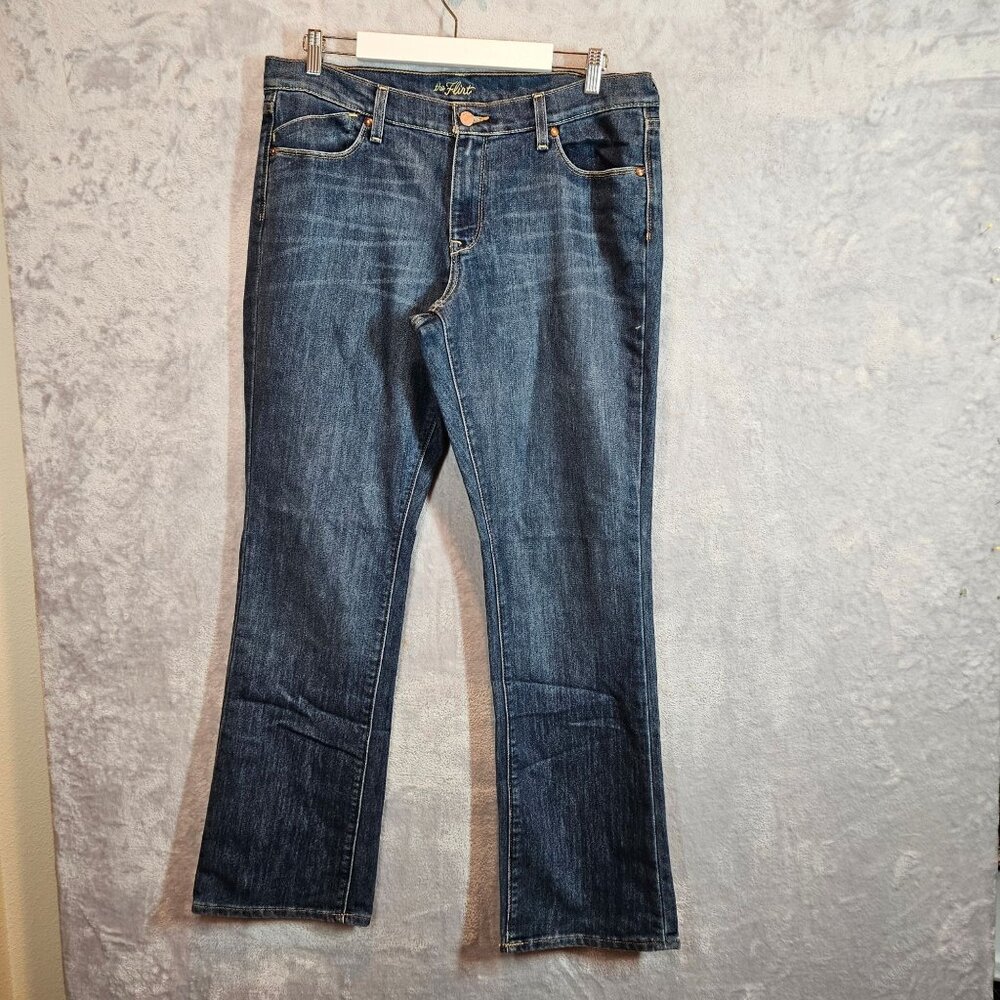 Old Navy The Flirt Womens Bootcut Jeans Size 14 Regular Denim